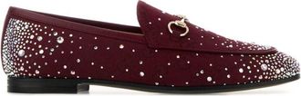 Gucci Red crystal Loafers