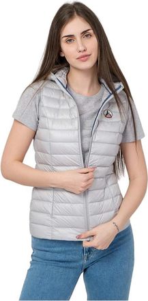 Jott Vest Mali - Dames - Bodywarmers - Grijs - S - Leer - Jassen