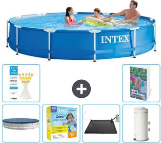 Intex Piscina Con Estructura Redonda - 366x76 Cm - 7-piezas S103