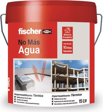 Fischer Impermeabilizante Embaldosable Termico Blanco 15l 564319 Fischer