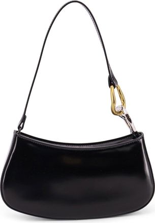 Staud Ollie Leather Shoulder Bag-Donna