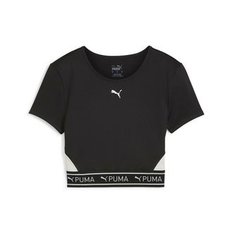Puma T-shirt met ronde hals en korte mouwen