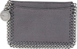 Stella McCartney Portacarte con catena - Grigio
