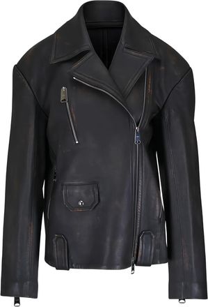 Khaite Giacca Catalina con zip - Nero