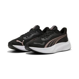 Puma Laufschuh PUMA POUNCE LITE, Damen, Gr. 37, rosa (puma schwarz, rose gold), Textil, Schuhe Laufschuh
