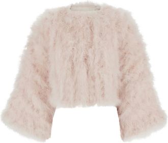 Yves Salomon Dames, Jassen, Roze, Maat: XS