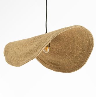 Rendez-Vous D&eacute;co L&aacute;mpara De Techo De Material Natural Y Metal D91 Cm - Maho