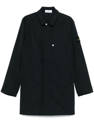 Stone Island Jas met Compass-logopatch - Zwart