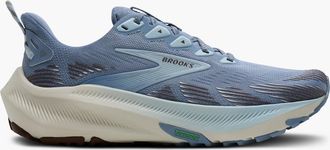 Brooks Womens Ghost Trail Running Shoes In Blue/blue/brown