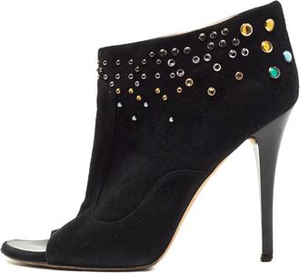 Giuseppe Zanotti Pumps a punta con tacco e decorazione - Nero