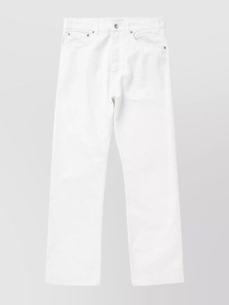 1989 STUDIO straight leg denim trousers with five pockets