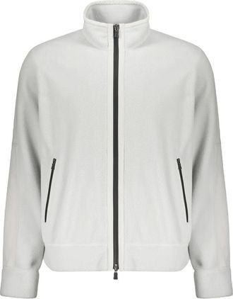 Herno Felpa con zip - Bianco