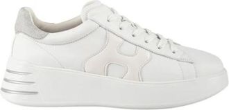 Hogan Casual Sneakers - Dames - Sneakers - Wit - 38 EU - Leer - Schoenen