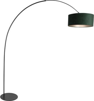 Steinhauer Steinhauer - Anne Lighting - lampada da terra - Curve - verde nero - metallo