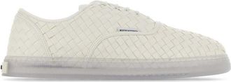 Bottega Veneta Off White Logo Sneakers
