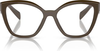 Prada 0pr 20zv Oversized Cat-Eye Sunglasses