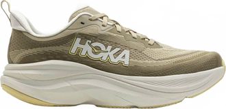 Hoka One One Mens Skyflow Running Shoes In Wild Mushroom/grassland