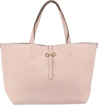 Ferragamo Pre-owned Gancini tote - Dames - Vintage Shopper - Roze - ONE Size - Leer - Vintage