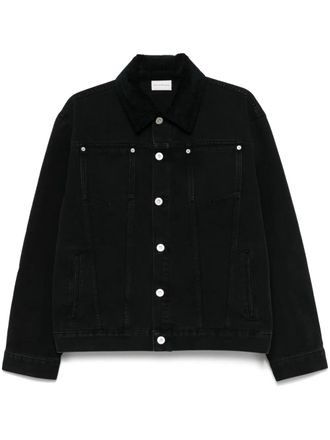Drôle de Monsieur denim jacket - men - Cotton - M - Black