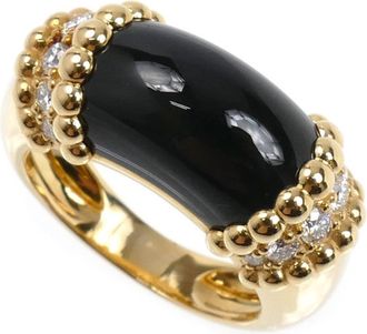 Van Cleef & Arpels Yellow Gold (18K) Band Ring (Pre-Owned)