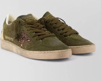 Golden Goose leather low-top sneakers