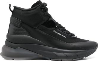 Calvin Klein Jeans Sneakers alte con zeppa - Nero
