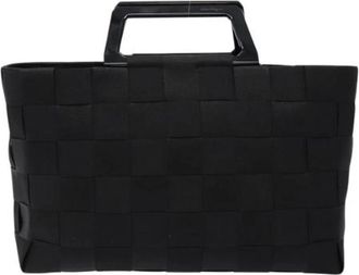 Ferragamo Tweedehands Canvas handtassen - Dames - Vintage Handtas - Zwart - ONE Size - Vintage