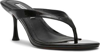 Steve Madden Faroh Womens Sandals Black Patent : 8.5 M, Synthetic