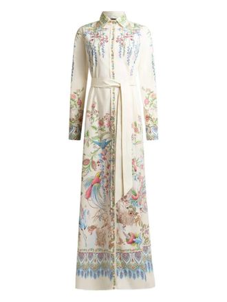 Etro Etro Floral Print Shirt Dress