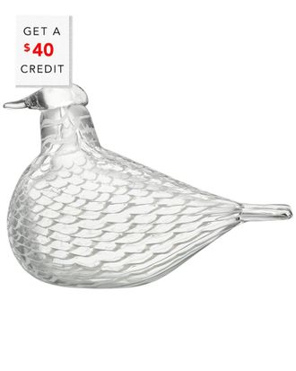 iittala Toikka Mediator Dovewith $40 Credit