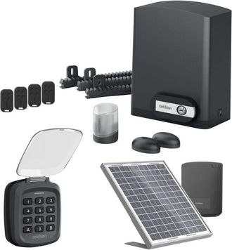 Avidsen Motorizaci&oacute;n Solar Avidsen Orea 550 Con C&oacute;digo Digital Para Puerta Corredera