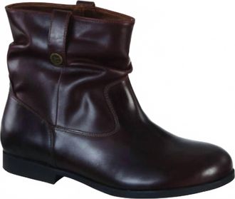 Birkenstock Womens Sarnia Boots In Leather Espresso