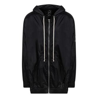 Rick Owens Light Jackets, male, Black, M, Black Lightweight Champion Coat