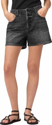 AllSaints Tay Denim Shorts in Black at Nordstrom, Size 27