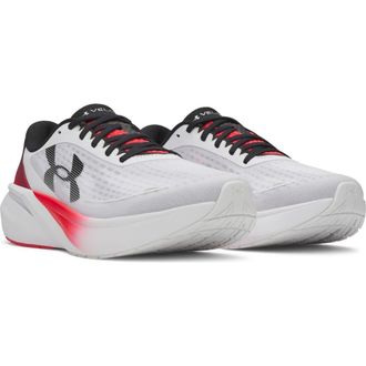 Under Armour UA Velociti Pace Running Shoe in White/red at Nordstrom, Size 11.5