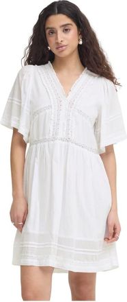 Ichi Mujer, Vestidos, Blanco, Talla: L