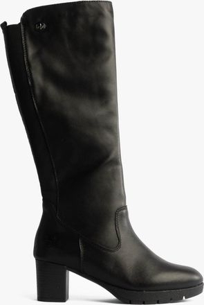 Rieker 77684-00 Womens Boots Black Leather - Size UK 6.5