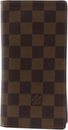 Louis Vuitton Pre-owned Bill portemonnee (bi-fold) - Heren - Vintage Accessoires - Bruin - ONE Size - Vintage