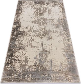RugsX Bliss Z194az148 Alfombra Beige Obscuro / Beige - Abstracci&oacute;n, Moderna, Estructural Beige 140x190 Cm