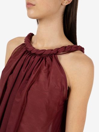 Semicouture Top Paulene rosso