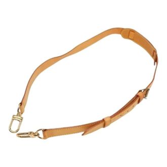 Louis Vuitton Pre-owned Strap - Dames - Pre-owned - Beige - Maat: ONE Size Leer