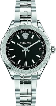 Versace Hellenyium Watch - Dames - Horloges - Grijs - ONE Size - Accessoires