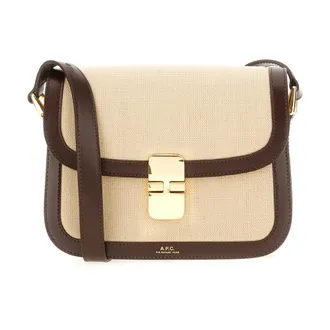 A.P.C. Cross Body Bags, female, Brown, Size: ONE SIZE Grace Small Bag