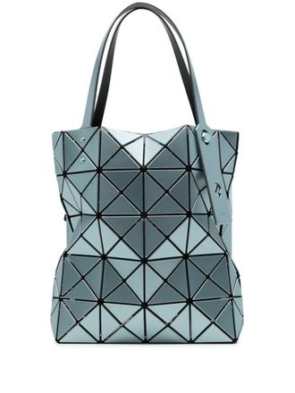 Bao Bao Issey Miyake Lucent Boxy metallic tote bag - Blu