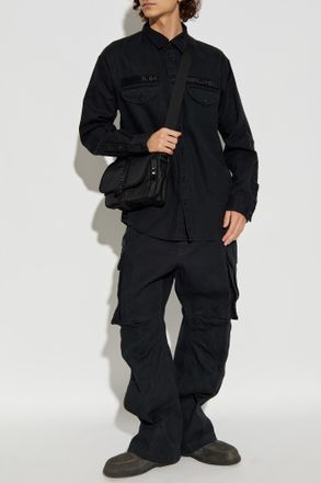 Dsquared2 Trousers With Pockets, Mens, Black