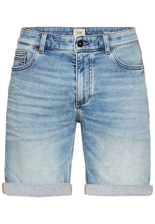 Camel Active Bermudas CAMEL ACTIVE, Herren, Gr. 34, N-Gr, blau (bleach blau), Denim/Jeans, Obermaterial: 86% Baumwolle, 13% Polyester, 1% Elasthan, unifarben, norm