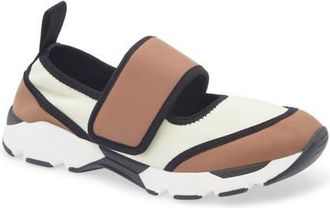 Marni Mary Jane Sneaker in Beige at Nordstrom, Size 10Us