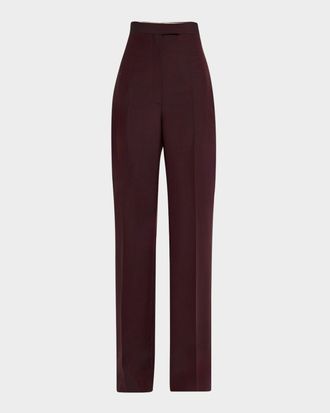 パンツ ALEXANDER MCQUEEN Woman Pants Burgundy 819000QCALY 5131 Alexander McQueen - Flame Lily pyjama trousers | Exclusive