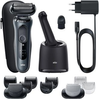 Braun 61-n7650cc Afeitadora En Seco Y H&uacute;medo Con Centro Smartcare, Negro