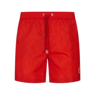 Moncler Beachwear, male, Red, Size: S Boxer Mare